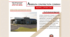 Desktop Screenshot of amersonconstruction.com